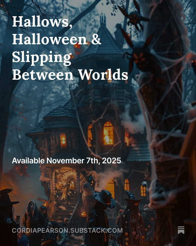 Slipping Between the Worlds. Available tonight! 7 PM CT. open.substack.com/pub/cordiapear…