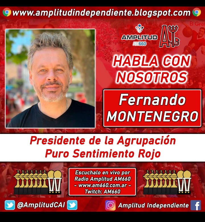 🔴🎙️Dialoga con Amplitud Independiente
<a href="/MontenegroFer/">FERNANDO  MONTENEGRO</a> 
<a href="/PSRInfraestr/">PSR. INFRAESTRUCTURA C.A.I.</a>