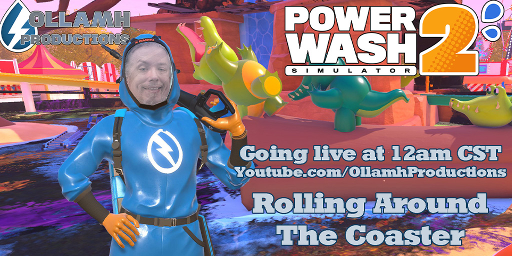 OllamhProducers's tweet image. This ride sure isn&apos;t educational, alligators are much less friendly in the real world. Still, I wonder if there aren&apos;t some creatures like this at Power Falls...

Going live at 12am CST

youtube.com/live/O9pzrb4pF…

#PowerWashSimulator2 #Futurlab #Livestream