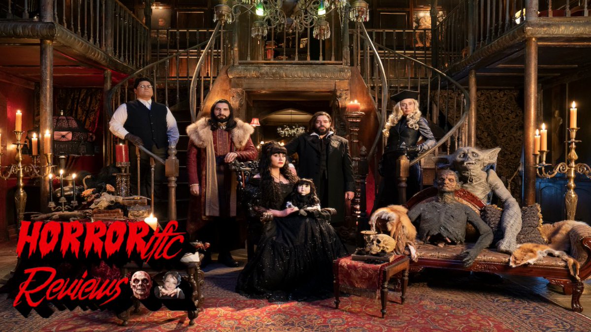 HorrorificThe's tweet image. Join Colin and Del for an in-depth discussion of What We Do in the Shadows S3 &apos;The Portrait&apos; &amp;amp; S4 &apos;Reunited.&apos; youtube.com/live/Ctnt07V_Q… #WWDITS #WhatWeDoInTheShadows #HorrorComedy #TVReview #ComedySeries