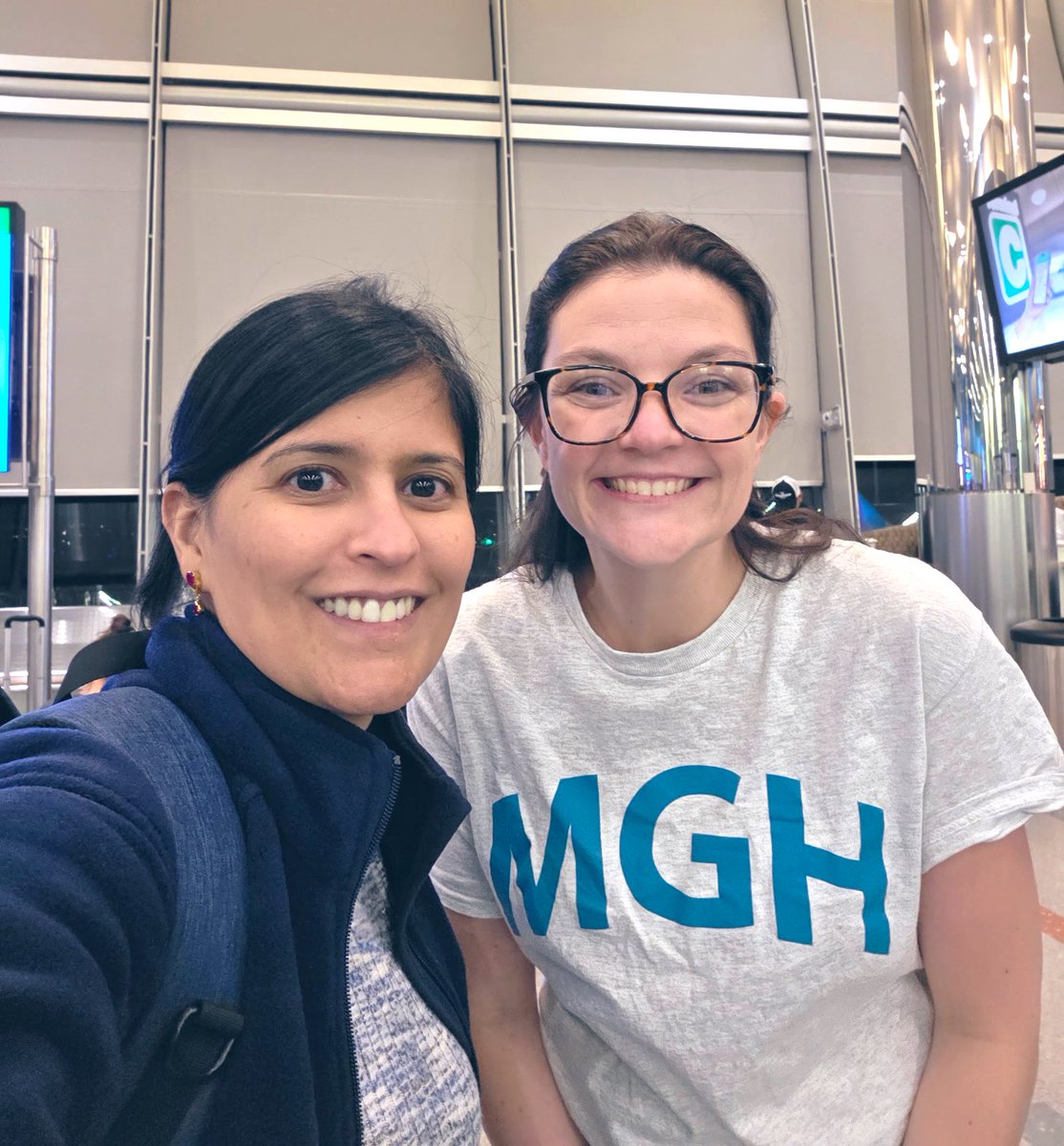 Dr_KMCoop's tweet image. Ready for takeoff to #TLM25 ✈️🌍 No better start to the trip than running into the wonderful @DeepikaDevuniMD before boarding! 💙
