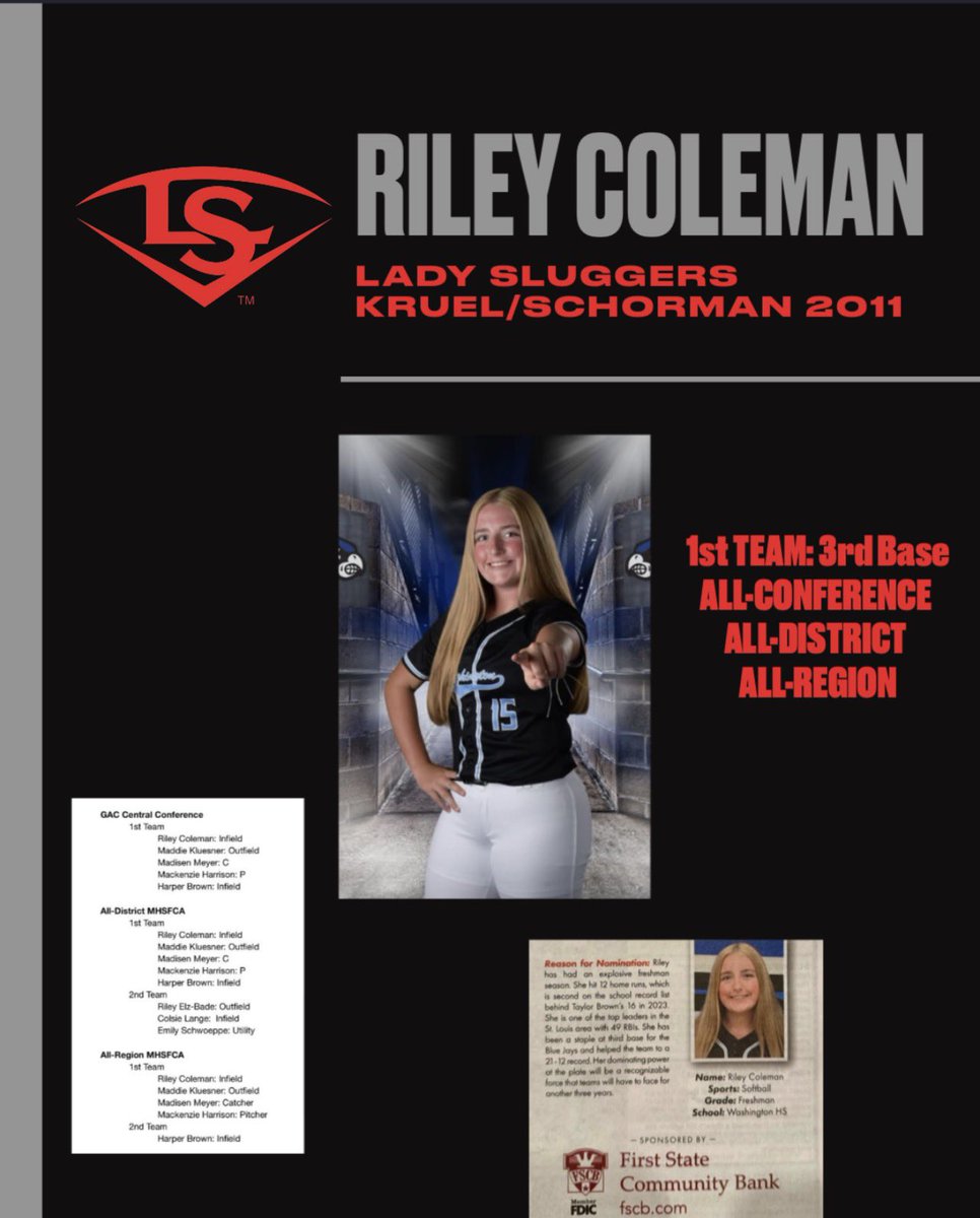 Our girl <a href="/RileyColeman03/">Riley Coleman</a> having herself one heck of a FR HS season!  Congrats and well done kid!!
<a href="/WHSBlueJays/">Blue Jay Athletics</a>