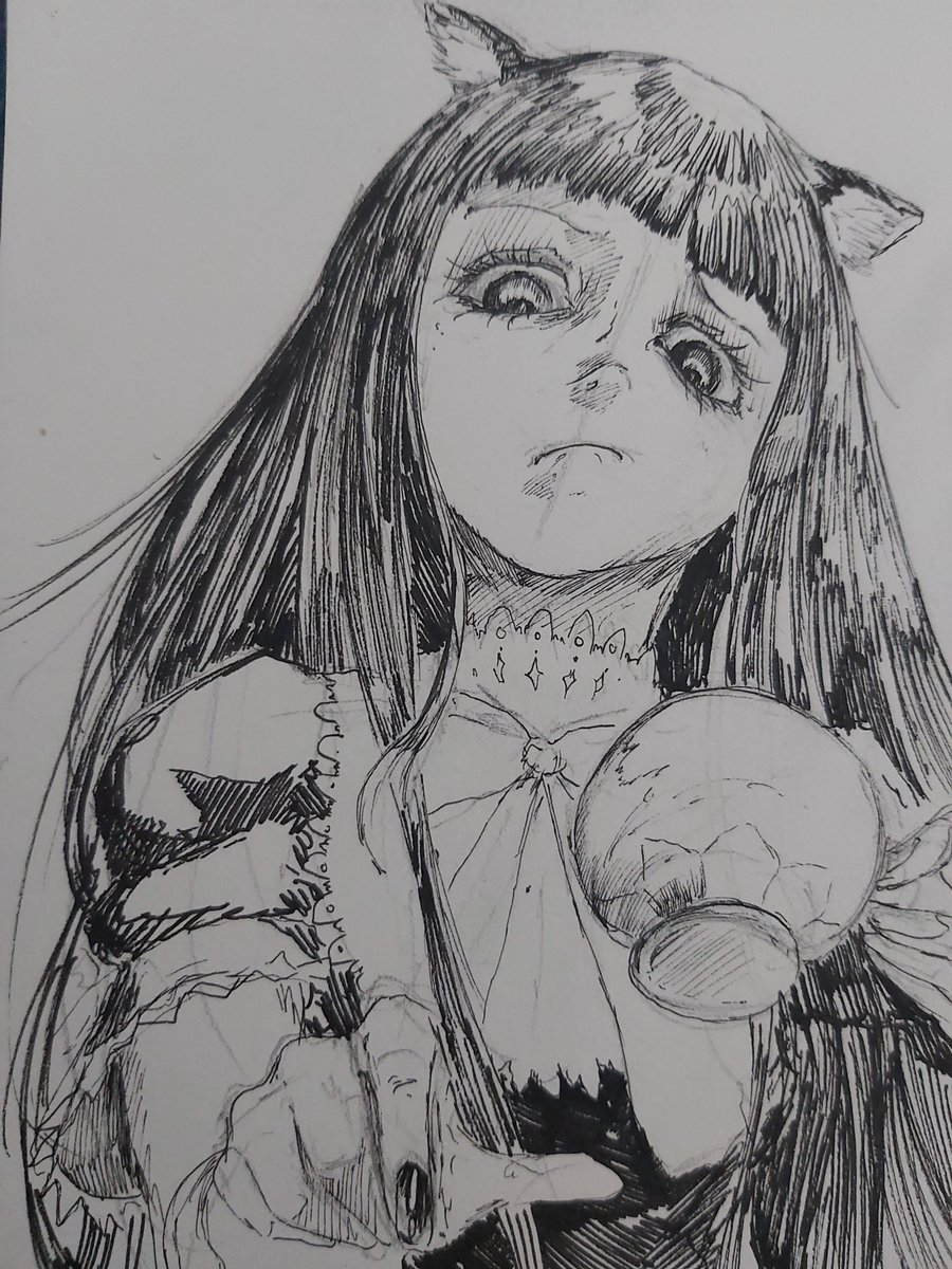 #うみねこFA #umineko Bern with kitty ears 🐈‍⬛