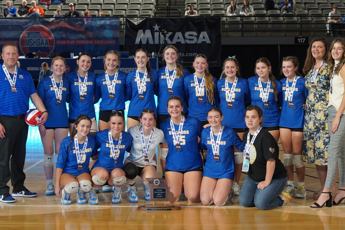 cliffnotes_pod's tweet image. You’re Class 4 4th Place finishers @EBVBALL.