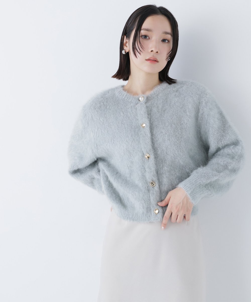 2025 fall&winter Pre order. ✓デザインボタンラメシャギー