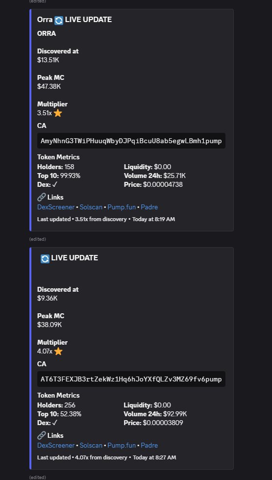CollapseTrades's tweet photo. cooking something for sol memecoins....

(still in development and a lot to fix) https://t.co/I5Z4iilR78