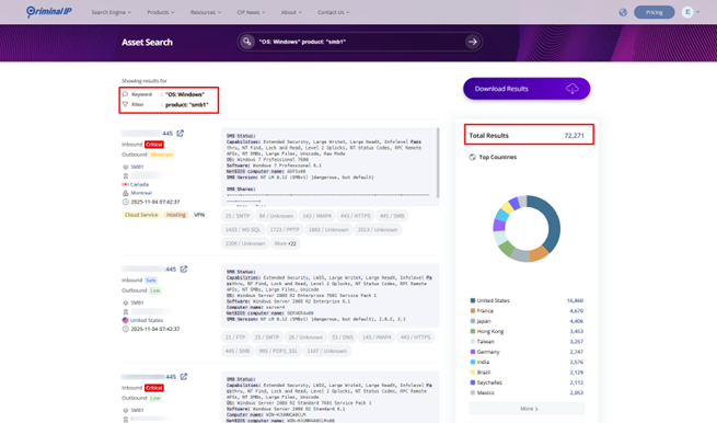 ⚠️CVE-2025-58726 (Windows SMB) — Privilege Escalation Alert⚠️
CVE-2025-58726 is a vulnerability in the Windows SMB server caused by improper access controls, allowing an authenticated attacker to gain elevated privileges on the network. (CVSS: 7.5)
Mitigation:Apply patches