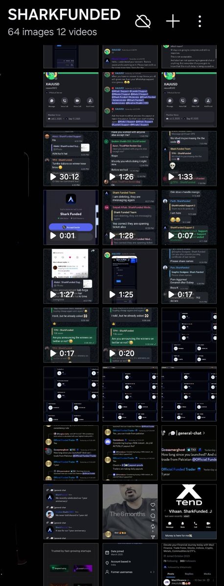 There's a lot more, lol. I actually don't know where to start. 😂

<a href="/SharkFundedfirm/">Shark Funded</a>:
- Fake Payouts.

- Large payout requests rejected without even replying to him.

- Fake payout claims and fabricated details.

- Fake giveaways.

- Fake Trustpilot reviews (they  bought them).