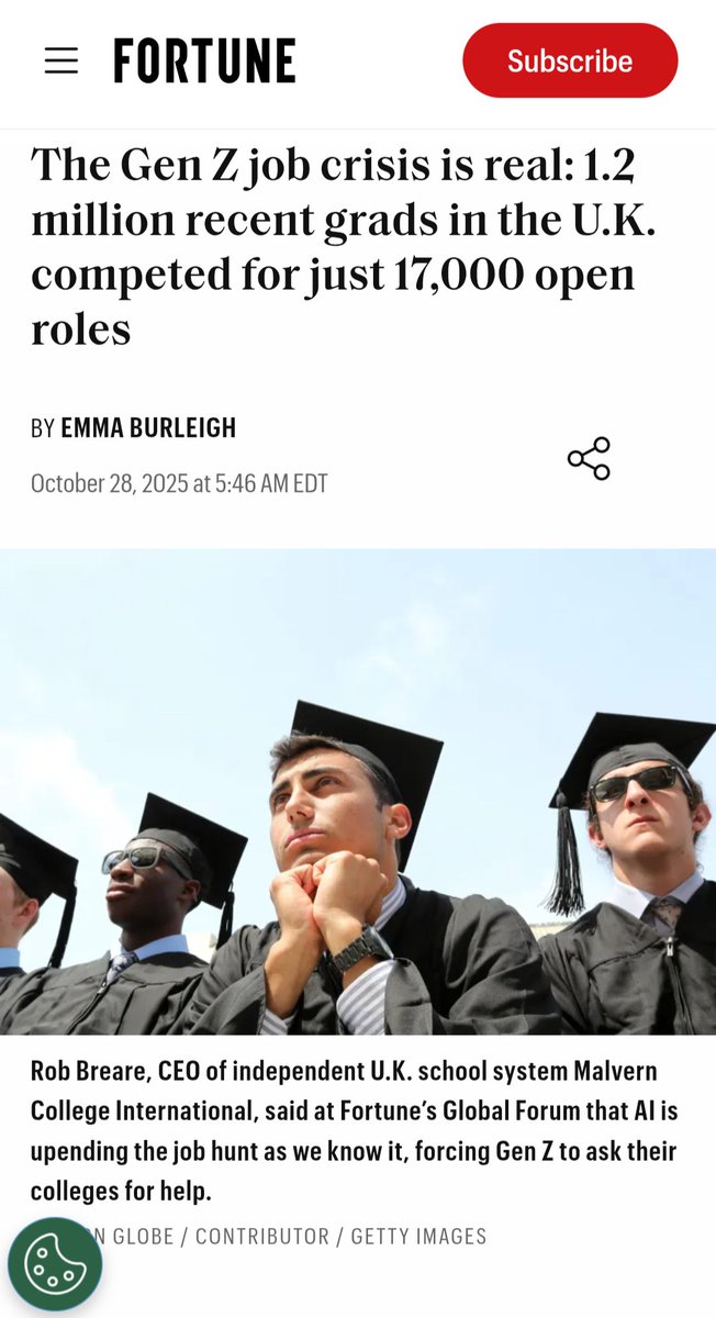 sdw_online's tweet image. Does the economy need to collapse first before everyone realizes modern universities/colleges have evolved into a scam??

They promise to prepare millions of young people for employment, then deliver this - 

1.2M grads competing for just 17k roles in the UK...this year alone...…