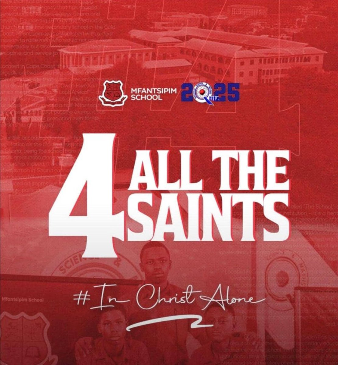 mobafraternity's tweet photo. MFANTSIPIM WINS 2025 NSMQ CHAMPIONSHIP π
With brilliance, grit, and the unbreakable Red and Black spirit, we rose to the top. We came, we answered, and we conquered. Mfantsipim β excellence lives here. β€οΈπ€
#GodIsAMOBA
#MfantsipimSchool
#MOBAFraternity https://t.co/uKhrQ6NGMD