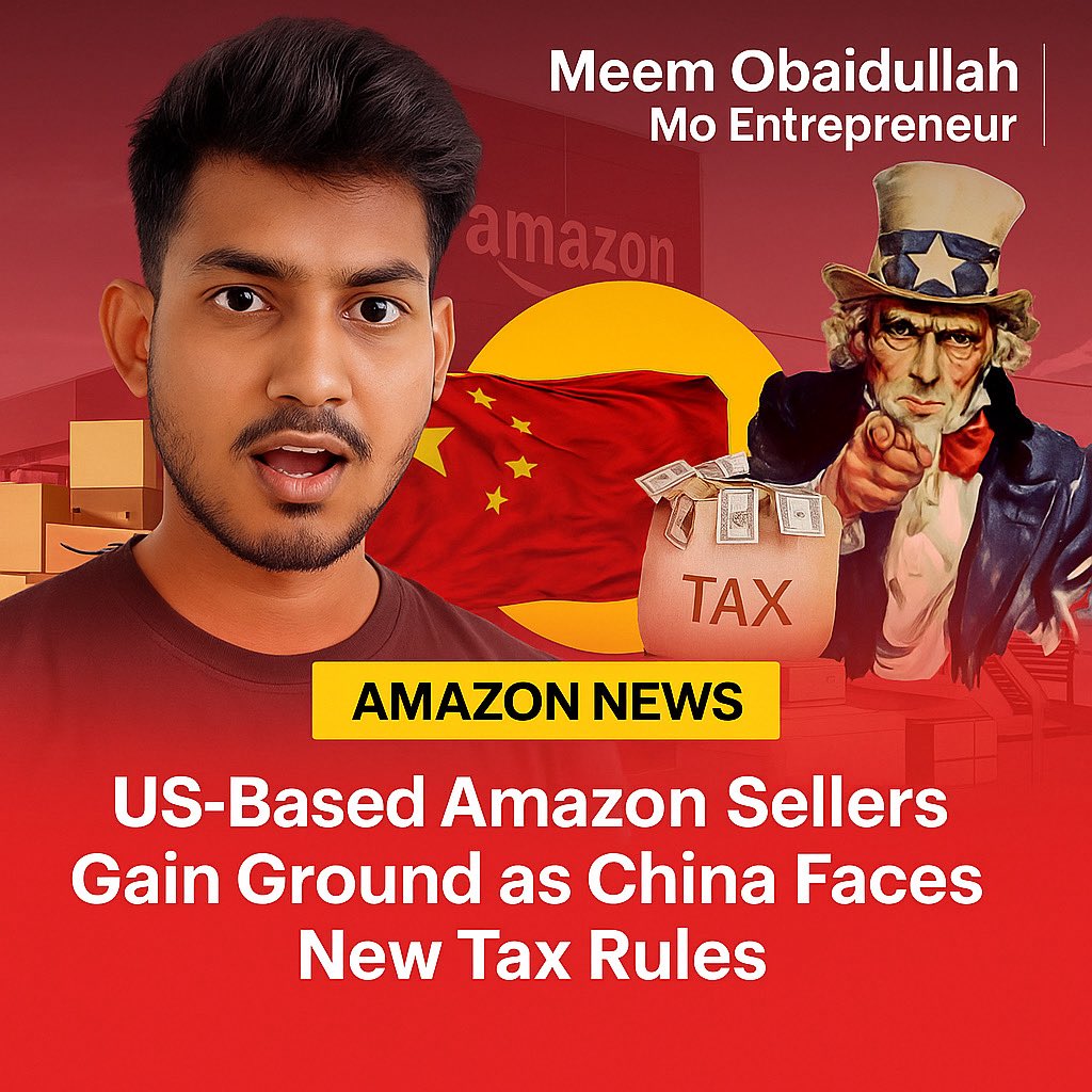 obaidullaj's tweet image. how some overseas sellers undercut U.S. brands by half and still make a profit? 

This new Amazon policy could completely reshape pricing, competition, and profitability especially as we enter Q4. 

#WalmartAutomation #EcommerceGrowth #WFSApproved  #MeemObaidullah #WalmartSeller