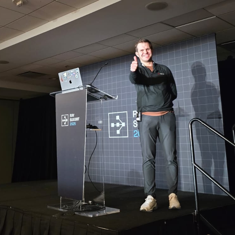 Awesome connecting with the <a href="/vllm_project/">vLLM</a> community in person! <a href="/rogerw0108/">Roger Wang</a> <a href="/this_will_echo/">Kuntai Du</a> <a href="/hmellor_/">Harry Mellor</a> <a href="/simon_mo_/">Simon Mo</a> <a href="/Rxday000/">Tan TJian</a> <a href="/chendi_xue/">Chendi Xue</a> <a href="/robertshaw21/">Robert Shaw</a> <a href="/rockwell29139/">Brittany Rockwell</a>