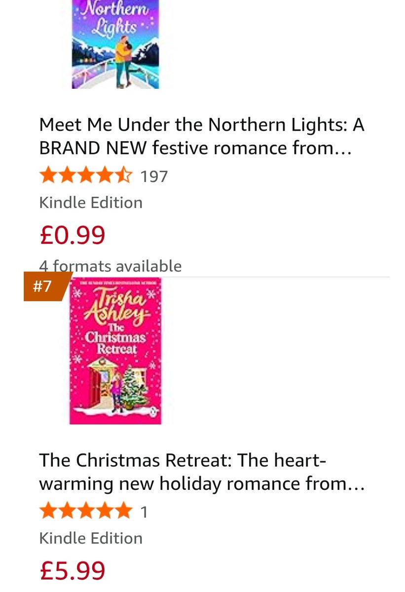 Kerravondarrow's tweet photo. @trishaashley number 2 in an Amazon US Hot New Releases chart, 8 in the bestseller list for the same chart, and 7 in the Amazon UK Christmas bestseller chart! Not bad for one day https://t.co/iBJHzgo1y6