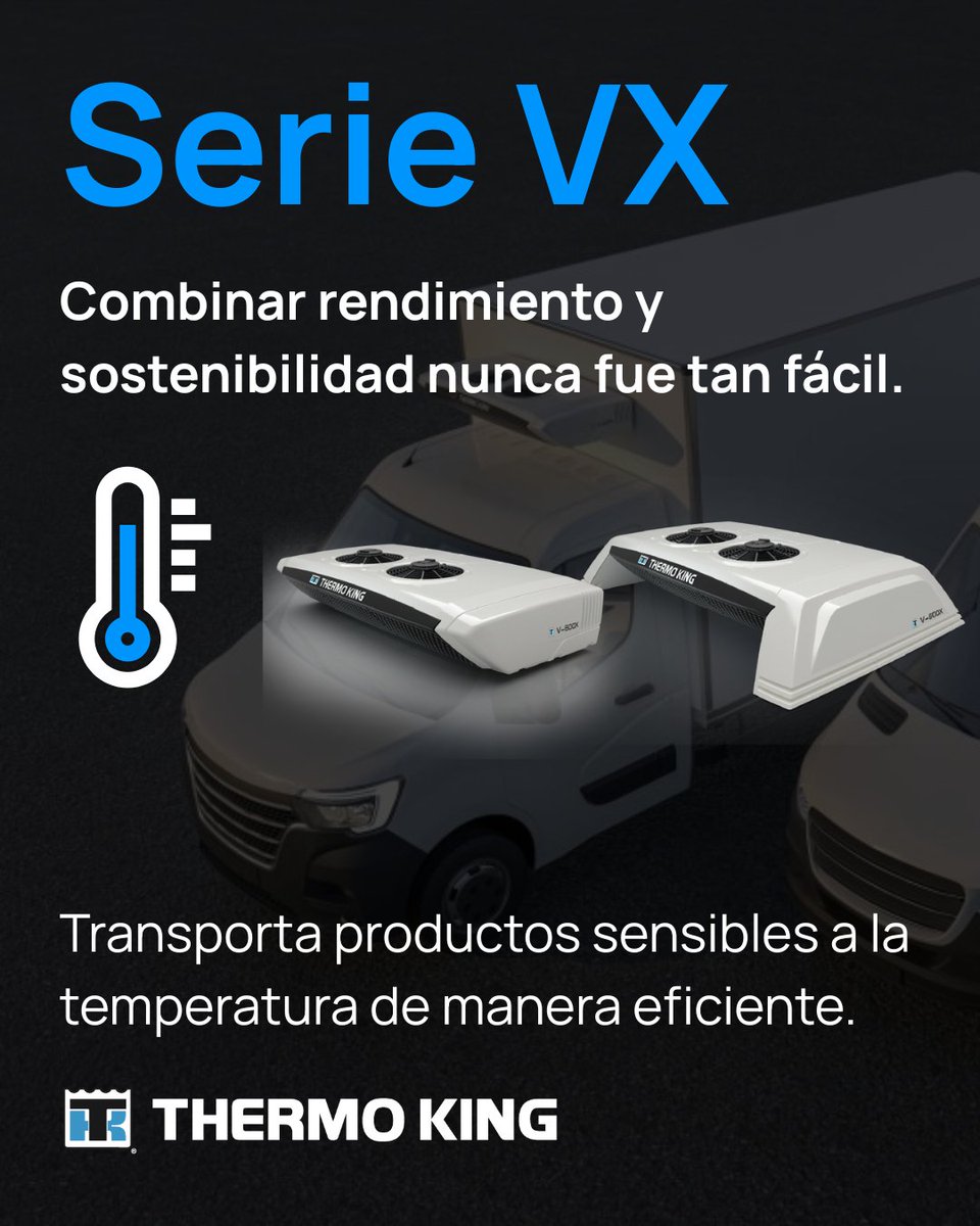🔧 Porque sabemos que tu negocio necesita rendimiento constante y resultados confiables, la serie VX es tu mejor aliado en la cadena de frío.❄️💡

💬 ¿Quieres saber cómo mejorar la eficiencia de tu flota o actualizar tus equipos? Da clic aquí: bit.ly/Serie-VX-TK25