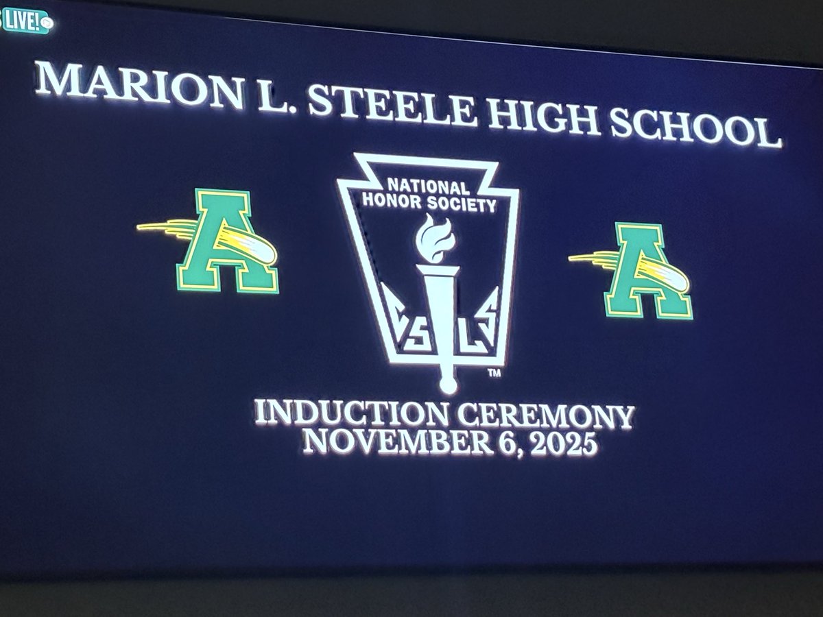 SteelePrincipal's tweet image. Congratulations to our newest members of National Honor Society What a fantastic group of Inductees who represent Character, Scholarship, Leadership, and Service!  
#JobWellDone
#ProudPrincipal