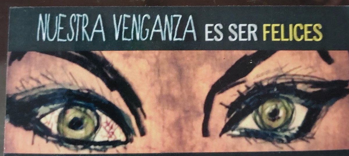 Nuestra venganza es Ser felices  historia de mi vida  desde la explotacion sexual a Sujeta de Derechos desde la rabia y desobediencia como motor
Direccion: <a href="/malena/">Malena Diaz Benavent</a>.villarino, gracias x tu sensibilidad sobre el tema.
Podes verla por 
Cine.ar en forma gratuita