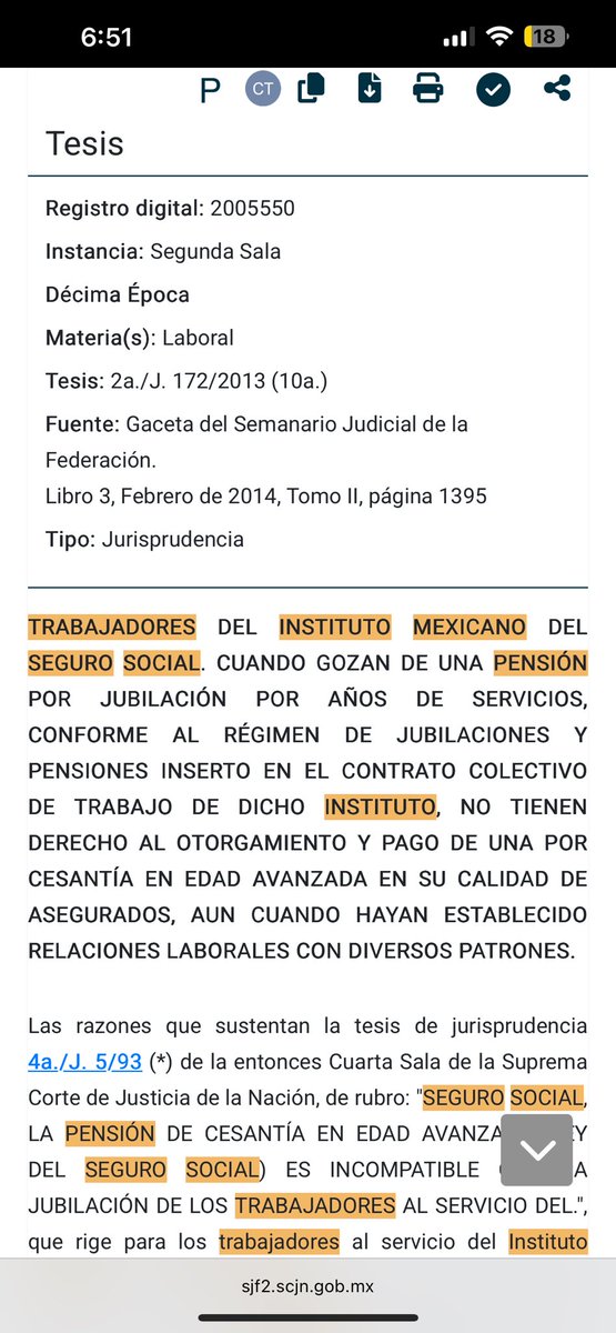 Digo… así que tú digas que eliminaron… no, parece más que reiteraron un criterio.

No sé si esté relacionado con el que atrajeron, que ya también desecharon, donde reclamaban la devolución de algunas aportaciones a sus cuentas de AFORE.

Ojalá, y nos puedan pasar el proyecto.👇🏼