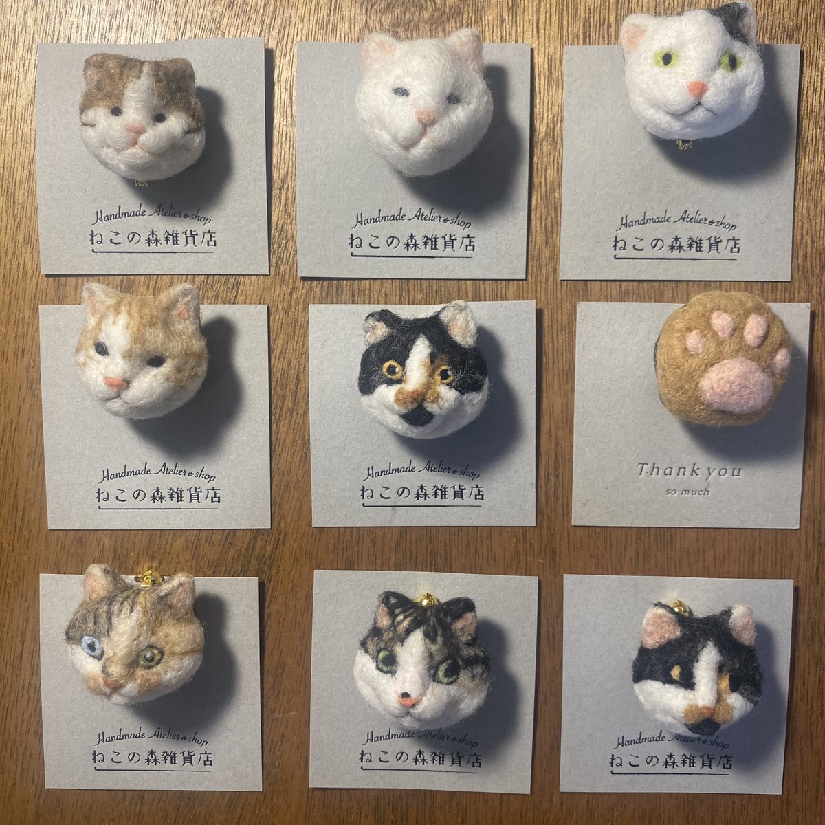 ハンドメイド猫