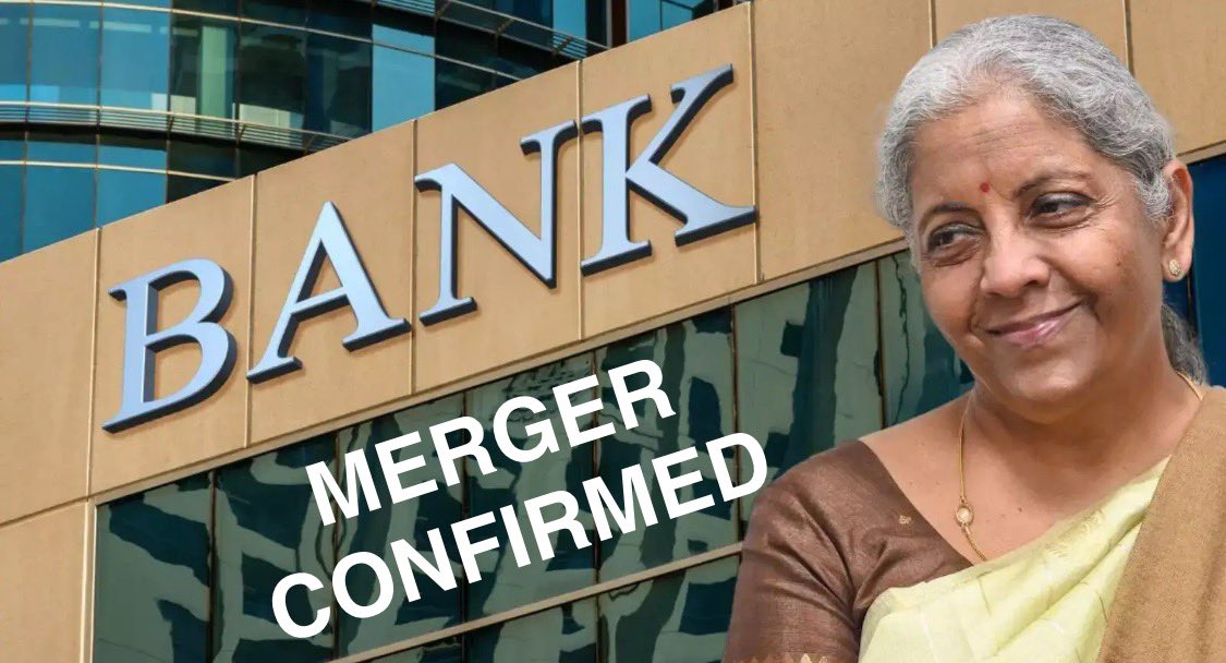 iNitinTyagi's tweet image. Bank Mergers: A Scam Gift to the Rich

World Class Banks But For Whom?
So called “reforms” are nothing but a gift to the rich. Small banks will be killed. Big banks will grow fatter only to serve big corporates.

Next step
Huge loans ➤ defaults ➤ NPAs ➤ haircuts ➤ and once…