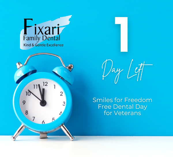 Fixari_Dental's tweet photo. Tomorrow is our CELEBRATION of Veterans at our Canal Winchester Location!  Our team is so excited to spend the day with great folks.  Can't wait for the day! https://t.co/P3TIs1gl1g