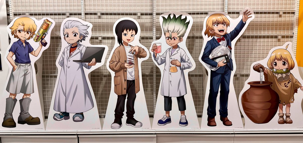 本日スタート／ 【Dr.STONE POP-UP SHOP～Journey of Growth ver