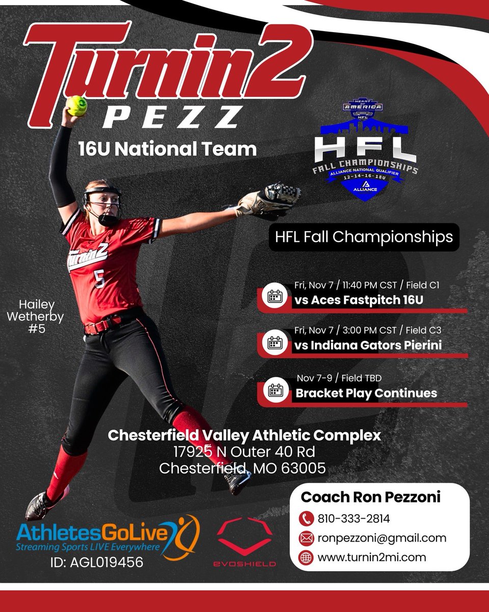 Updated schedule for this weekend!