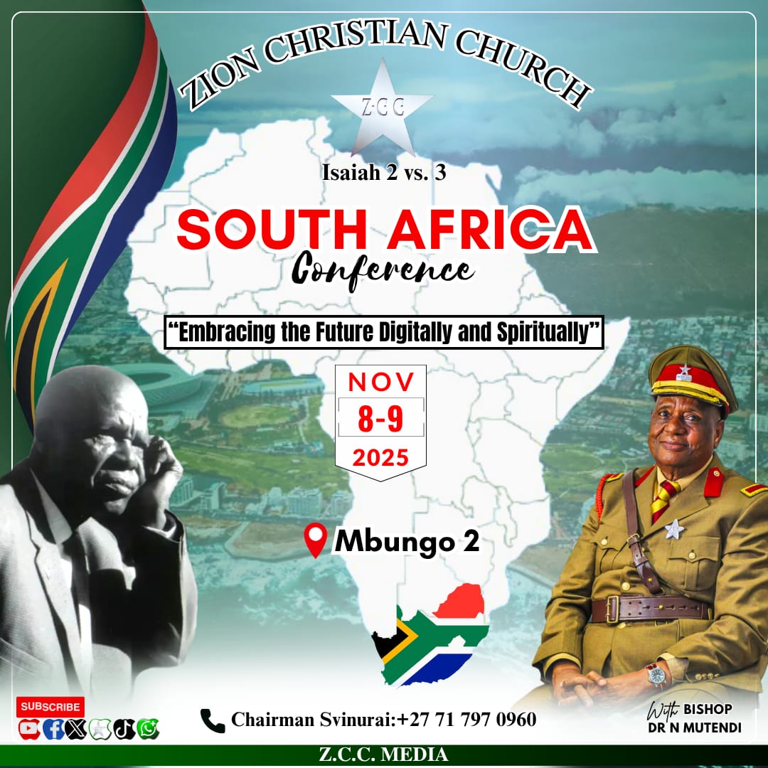 ZCC_America's tweet photo. SOUTH AFRICA CONFERENCE πΏπ¦ NOVEMBER 8-9, 2025
#southafrica #SAconference #zcc #zccmbungo #zionchristianchurch #zccapp https://t.co/3gt8zUw8h6
