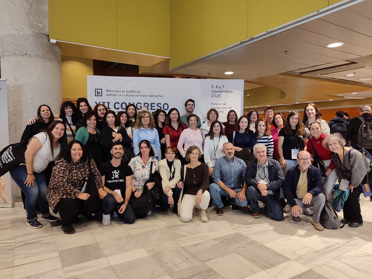 MARTAGR82's tweet image. La Red de #bibliotecas de la Comunidad de Madrid en #12CNBP @LibrosCMadrid  aprendiendo y compartiendo experiencias y conocimientos con los profesionales #desinformacion #AMi #bibliotecas