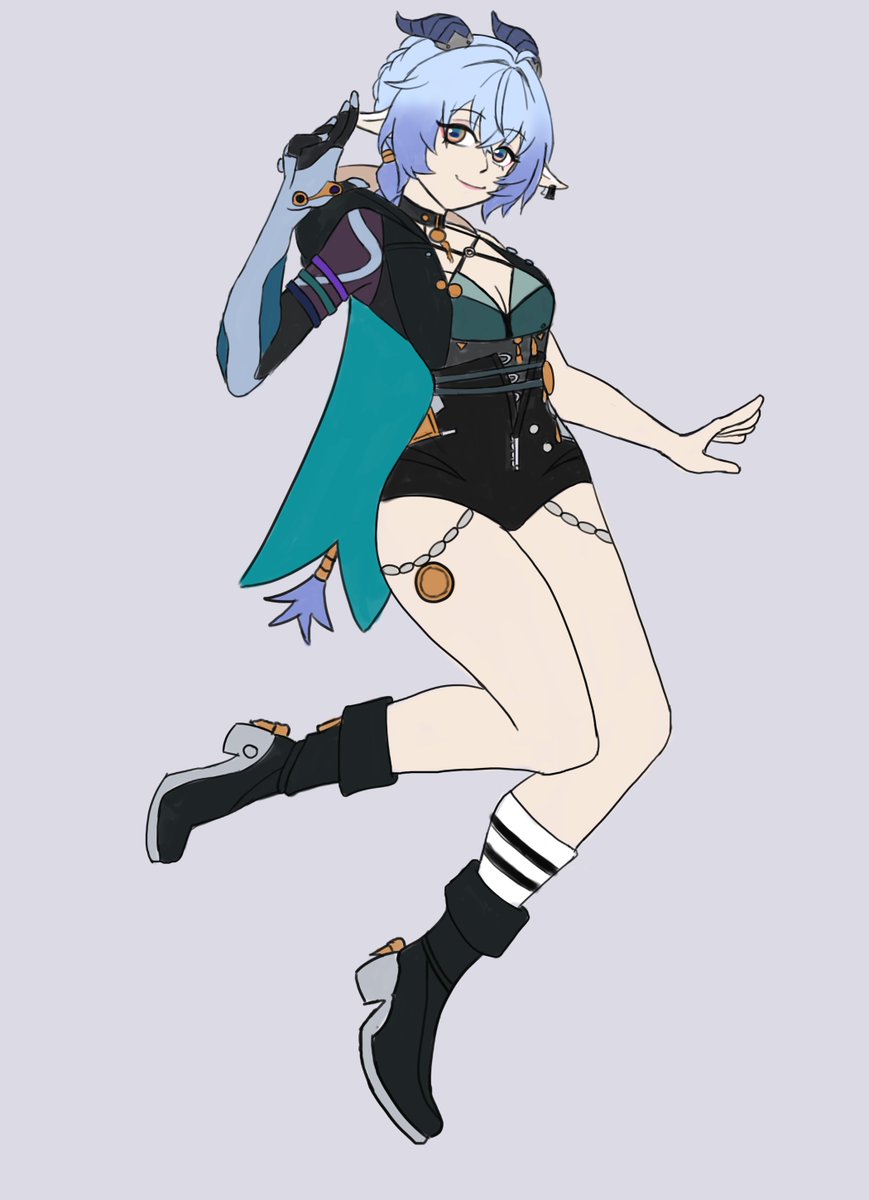 Sunrising_Soul's tweet photo. I love this goat 💜 #Lucia #ZenlessZoneZero #ZenlessZoneZeroFanart https://t.co/kP8nYHCc8G