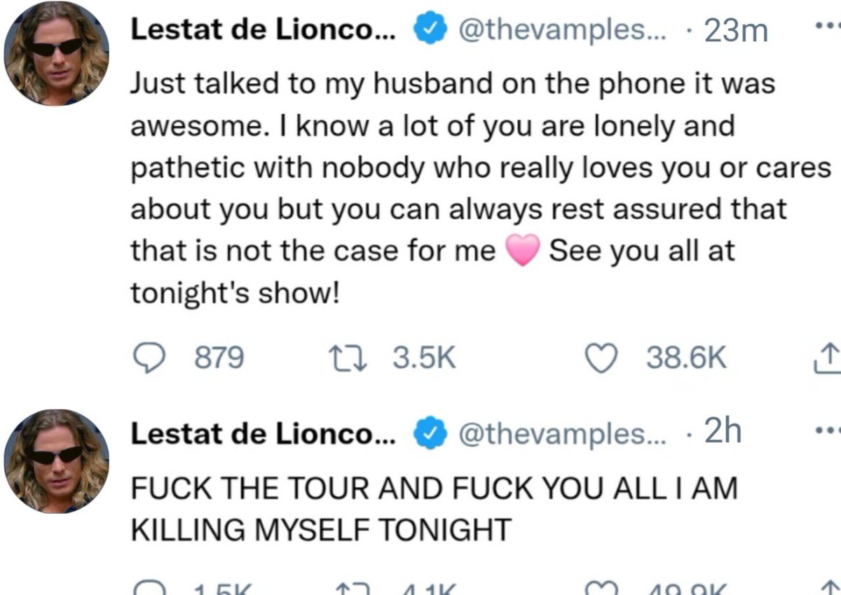 happy birthday to my dear friend lestat de lioncourt