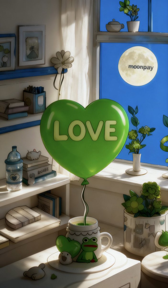 shenjian31's tweet photo. @moonpay @Claynosaurz There is a frog installed there,  
Under the moon,  
Singing a song of love.

https://t.co/VuXPuWruc6
#BitcoinForTheYoung
@moonpay  @PepecoinNetwork https://t.co/eG1uIiH1NP