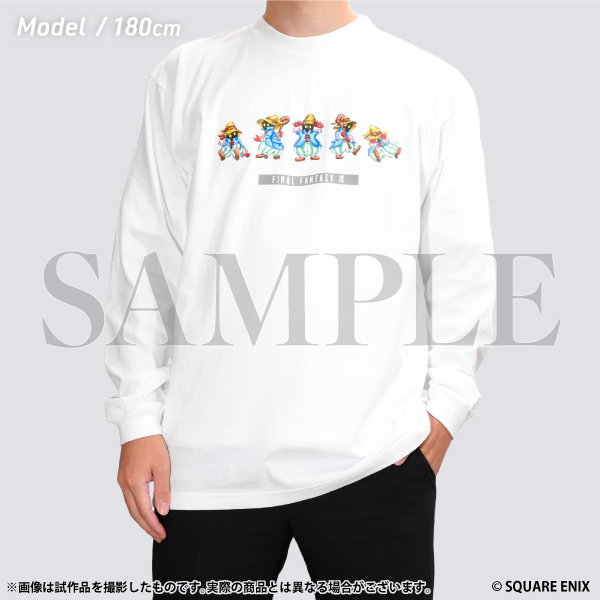 🔵#FF9展 記念グッズ紹介🔴 【Tシャツ/チョコボ・ビビ】 胸元に