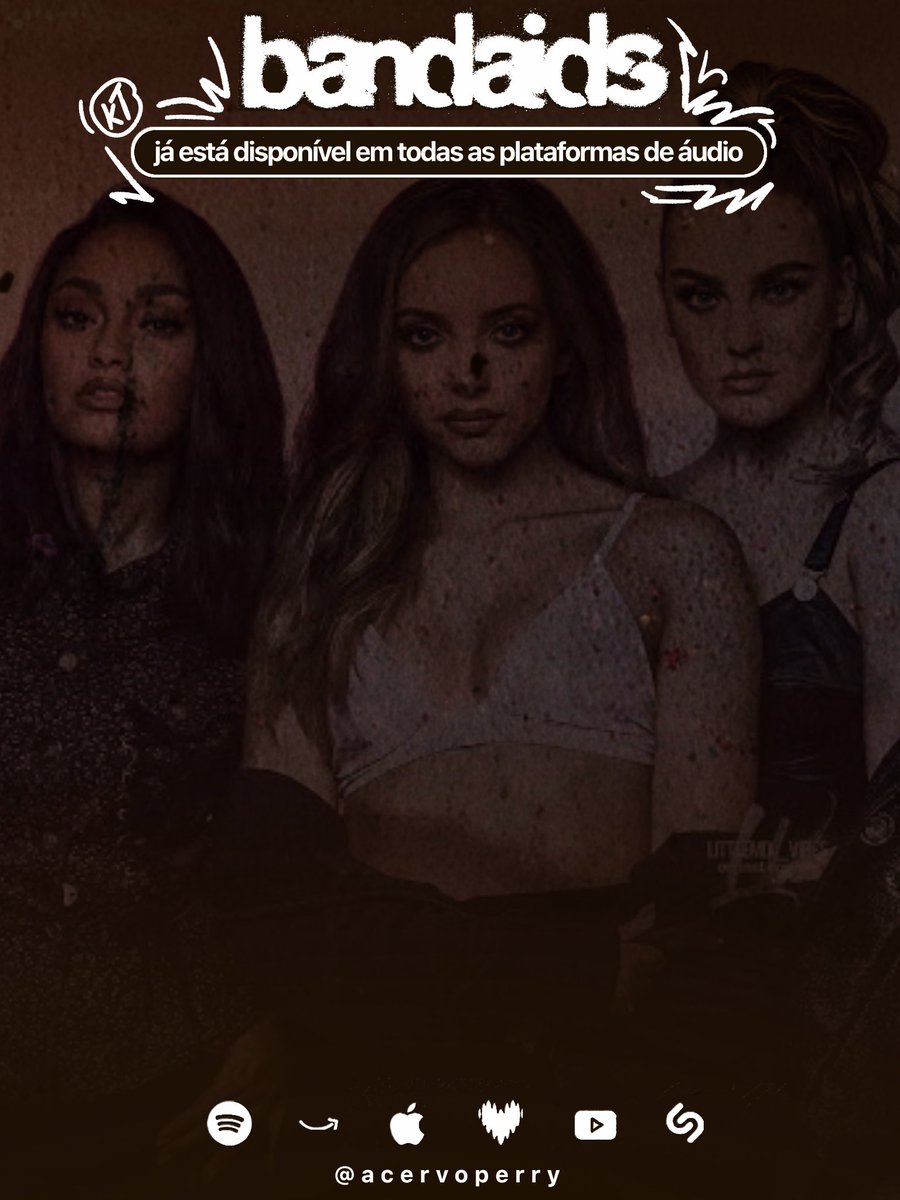 acervolittlemix's tweet image. LITTLE MIX ESTARÁ SE CURANDO COM BANDAIDS!

- Siga @acervoperry &amp;amp; @katycatsgang para mais informações sobre a Katy Perry.
