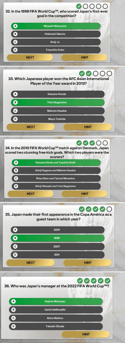 🇯🇵 A Nation’s Story - Challenge 3 (Level : Difficult) Trivia Answers ✨