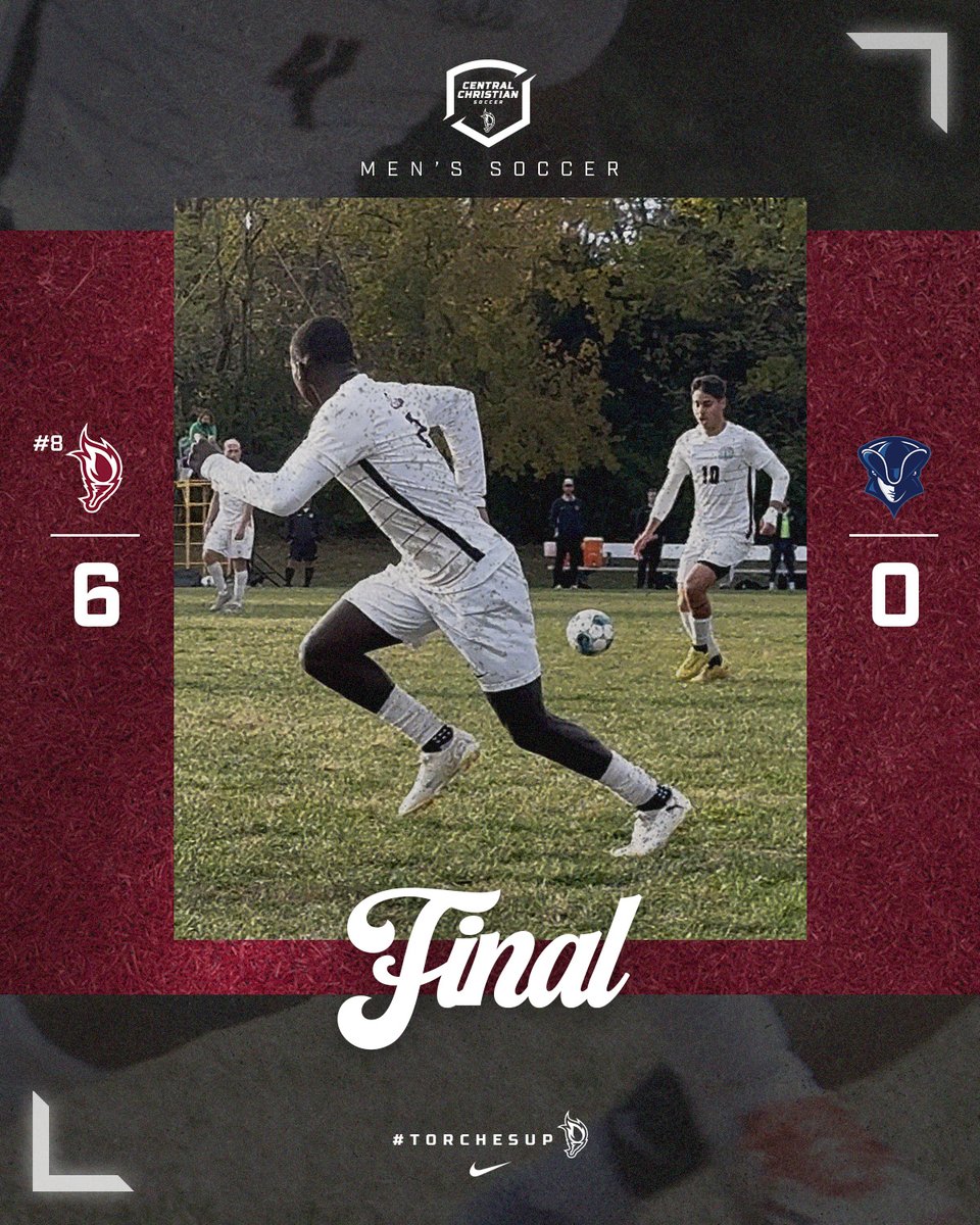 ⚽Final from Moberly.

The Saints advance to the regional championship with a decisive victory over Ozark Christian today in the semifinals.

Top seed CCCB faces the No. 3 seed Spurgeon, who defeated Barclay 4-3 (OT) in the other semifinal, on Friday at 2 p.m.

#TorchesUp🔥