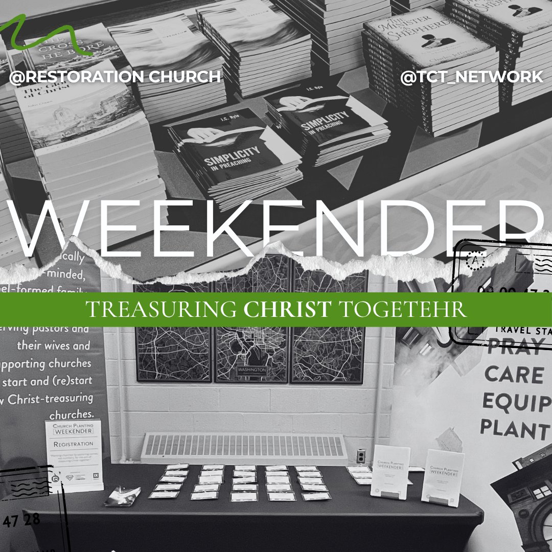 TCT_Net's tweet image. Our team has finished prepping for our guests for the 4th annual church planting weekender. Follow us this weekend (November 7th-9th).