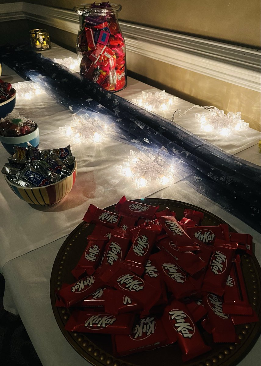 Winter Wonderland Semi Formal is ready for Friday night!!!💙❄️🩵