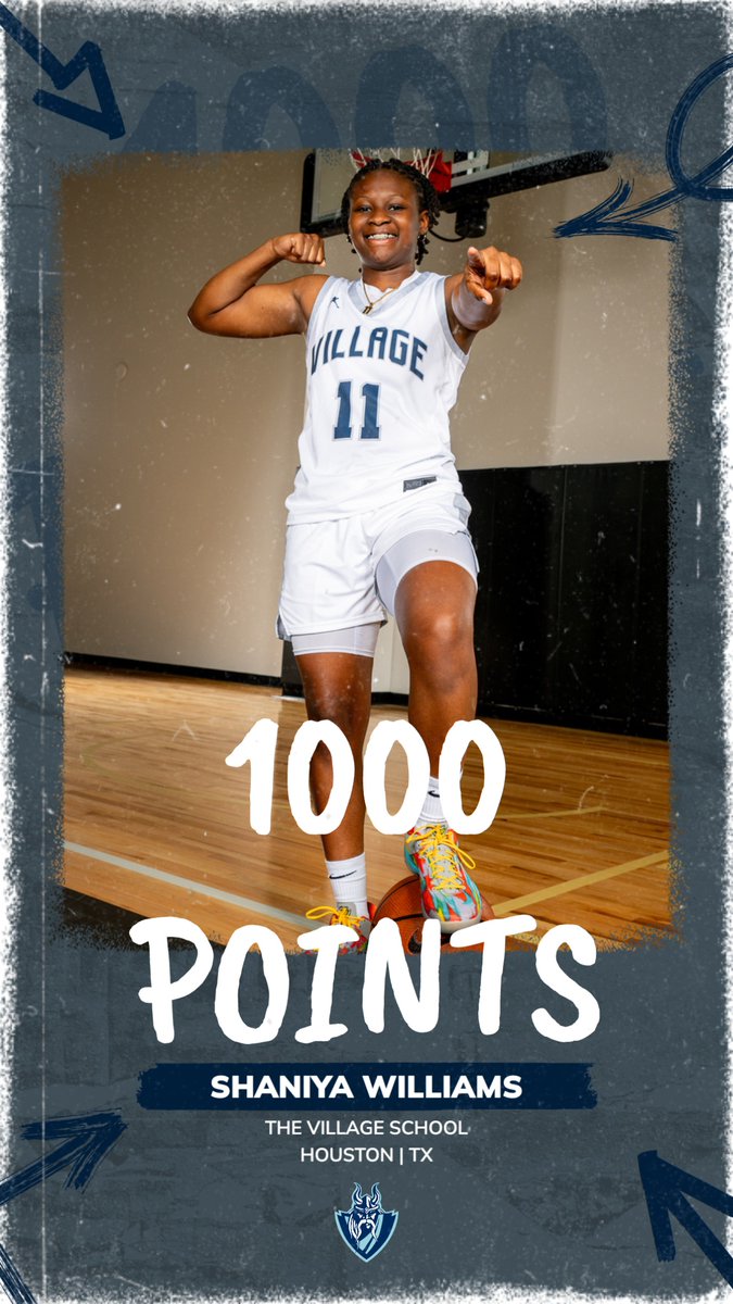Congrats to <a href="/VillageVikings/">The Village School</a> Senior Shaniya Williams on scoring her 1000th career point this afternoon!

#LadyVikingsBasketball
#weareVILLAGE