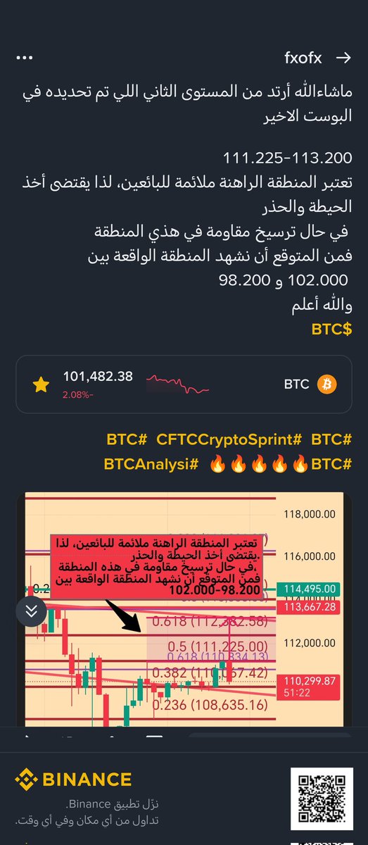 fxofx's tweet photo. ماشاءالله تبارك الله تم تحديد مناطق الضغط والارتداد السابقة بالملي كما توضح تحليلاتي السابقة بالصور
​عرض هذه الصور ليس للماضي
 بل لتأكيد أن المنهجية لا تتغير وتوضيحها
​الخطة المُلزَمة التي تحسم مصير البيتكوين ستنشر الآن في ثريد مفصل
​#BTC #العملات_الرقميه #البيتكوين #تحليل_فني https://t.co/OlUts4zYzi