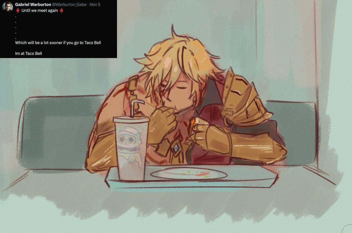 a crunchwrap supreme for the crown prince pls ☝️#mydei