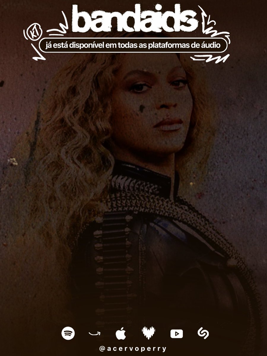 BEYONCÉ ESTARÁ SE CURANDO COM BANDAIDS

- Siga <a href="/acervoperry/">acervo katy perry</a> &amp; <a href="/katycatsgang/">KATYCATS GANG</a> para mais informações sobre a katy perry