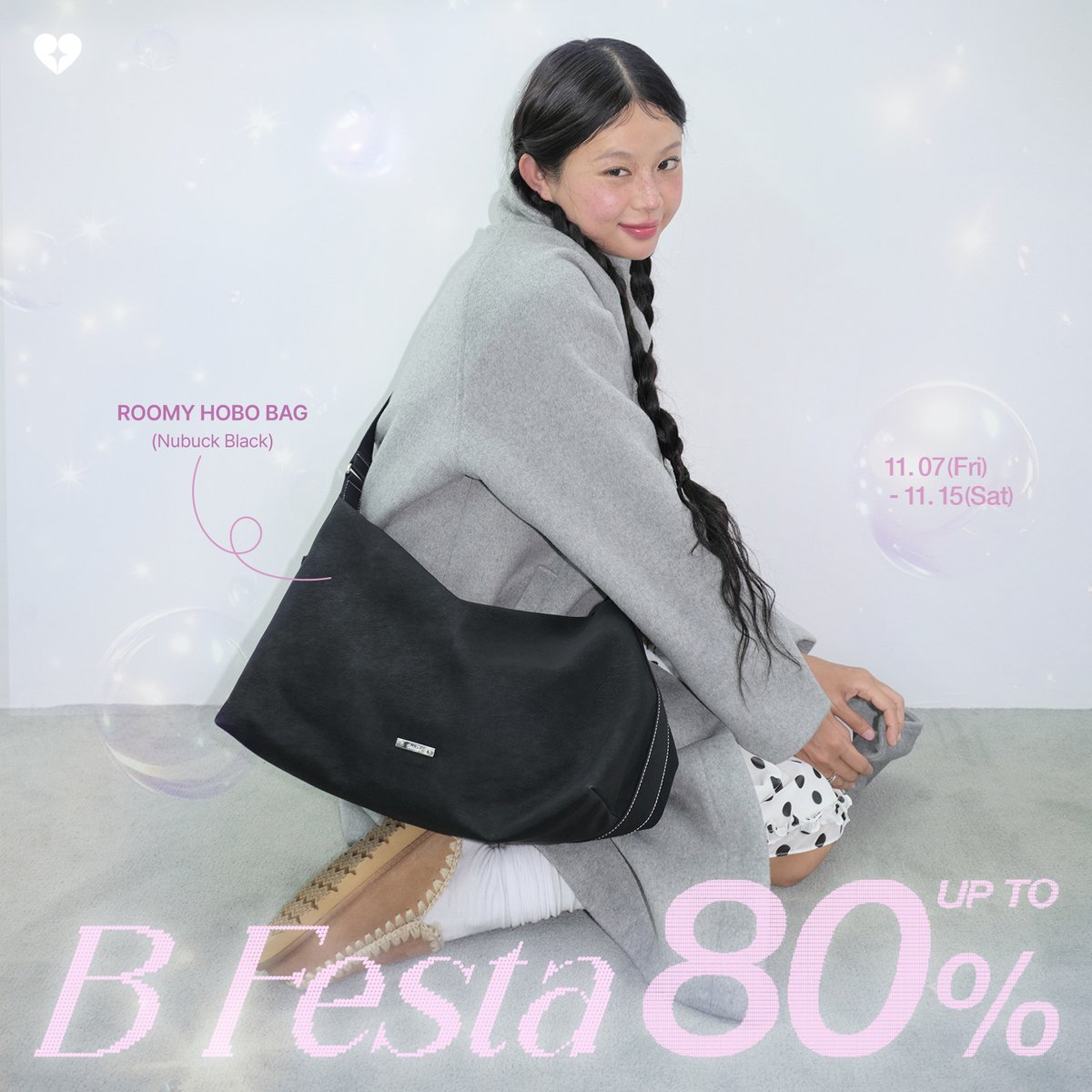 RT)인용으로 [페넥사랑해] 남기고 가면 행복한 일만 가득함🍀

최대 80% 블프 할인 링크 :
fennecseoul.cafe24.com/product/list.h…

오늘부터 단 9일간 진행되는 페넥 B festa오픈 기념 이벤트 ﻌﻌﻌ♥
가볍고 넉넉한 수납 사이즈로 보부상 외출에 딱인 루미 호보백을 3명에게 드립니다 !

이벤트 참여 방법 : 본