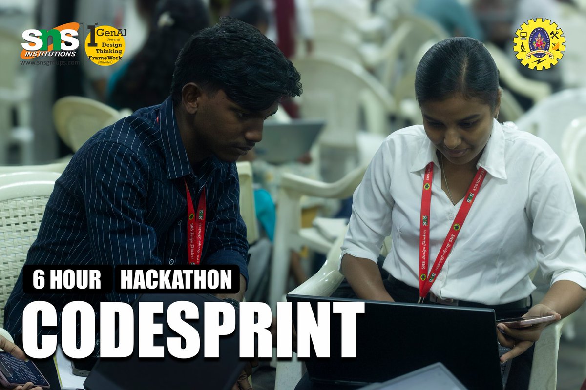 snsinstitutions's tweet image. SNSCT CSE Dept hosted CodeSprint 2025 Round 1! 💻
361 students, 93 teams—coding, innovation &amp;amp; creativity in action! 🚀
#Hackathon2025 #CodingChallenge #SNSInstitutions