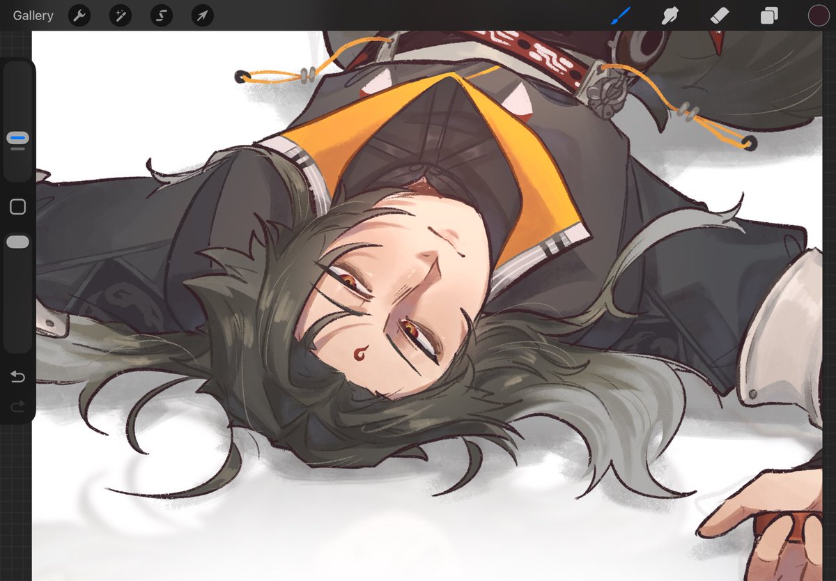 Just drew emo shiyuan thirst trap // ZZZ 2.4

Might drop the full pic when the update out👁️👁️