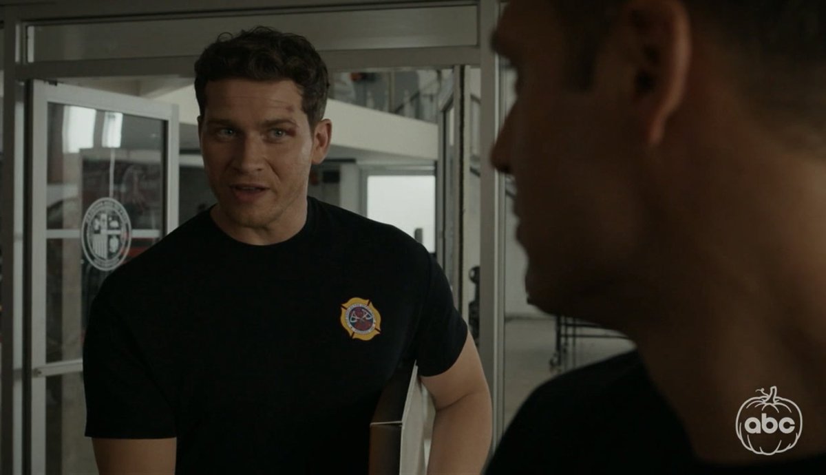 aurorafolklore's tweet photo. this is what dreams are made of (a scene of buddie talking in s9) #911onABC https://t.co/o3YMYm0sIl