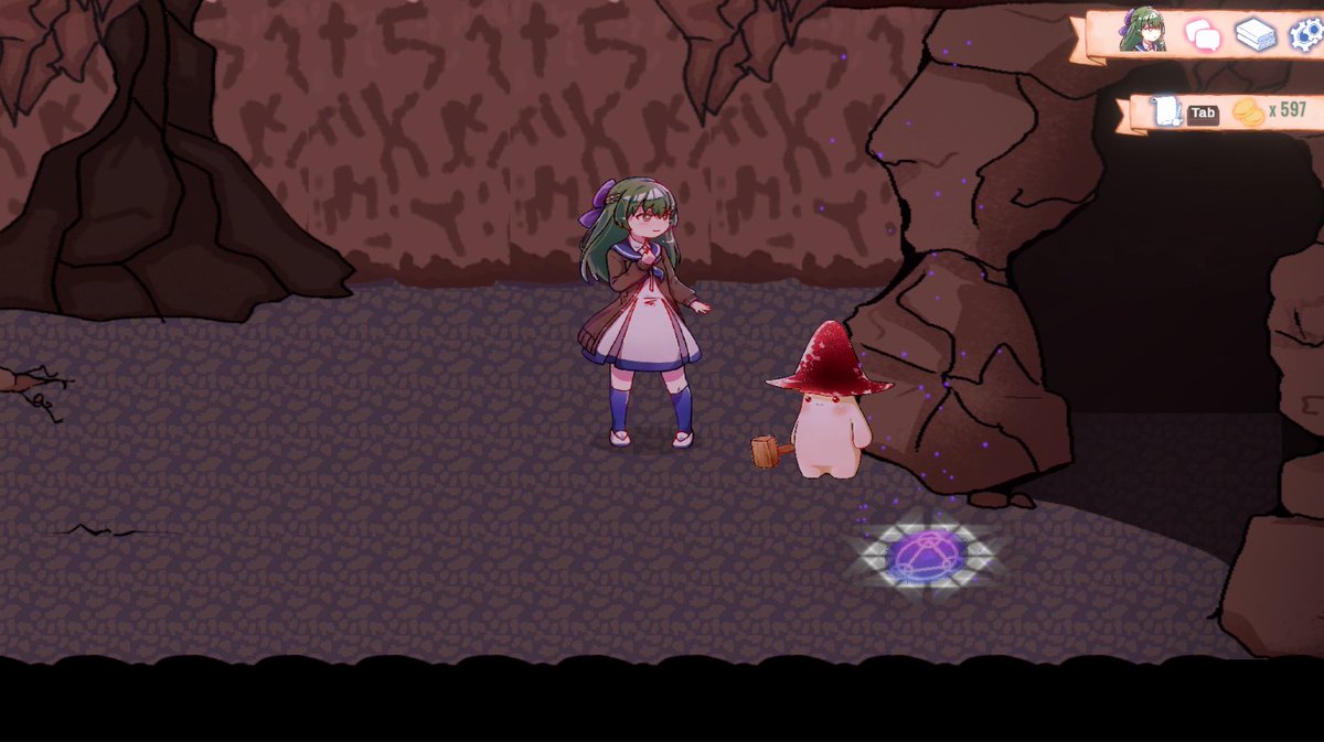 LepusDev's tweet photo. Grim Diary ~ Cave https://t.co/LqHbB4bYRq