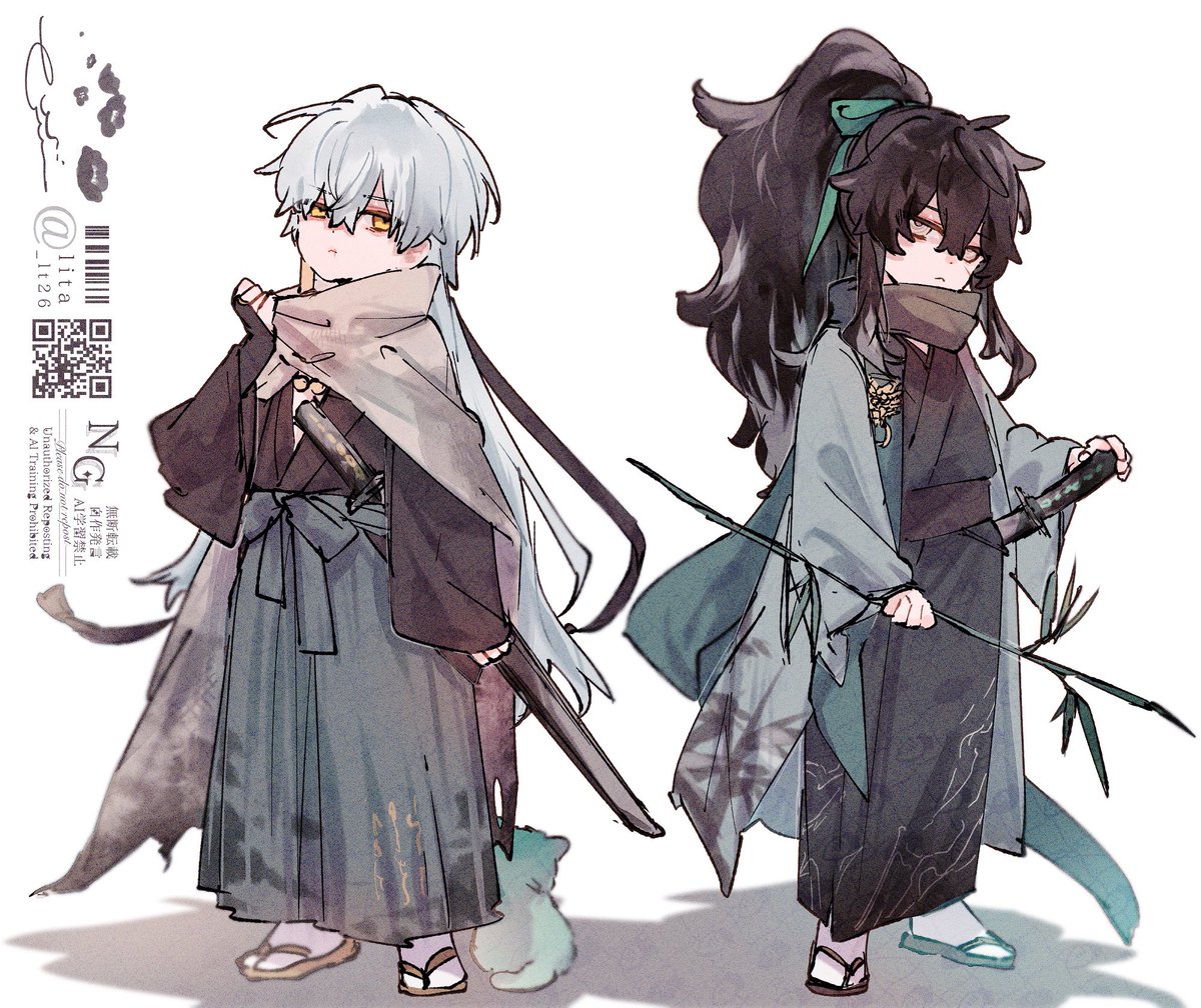 ちまこい仇遠/哥舒臨⚔
#qiuyuan #geshulin #鳴潮コレクション