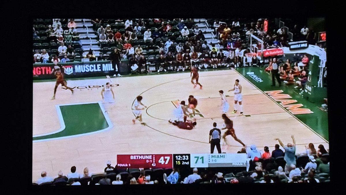 TrintonBreeze's tweet photo. So this is the team that Auburn went in overtime with? 

#RankMiami https://t.co/EwtDubEyNo