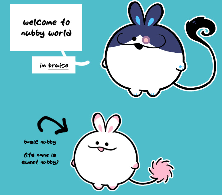 blackeyebruise's tweet photo. qrt and draw yourself (and/or your ocs) as a nubby!!! open to everyone!!! join my nubby legion!!!! you don't have to be good at art!!! no strict design restrictions / limitations!! browse nubbys here https://t.co/3jtv6aGHKA #drawingmeme https://t.co/6H5l4IDtqV