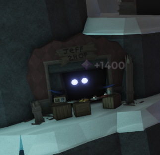 rabbits0real's tweet photo. playing tower heroes and like, god imagine a doors floor/subfloor/fangame taking place in a snowy place i think i would be the happiest lady alive, like imagine climbing the edges of snowy mountains and then finding a cute little jeff shop in a mini cave on the side https://t.co/sWXRTqOuvd